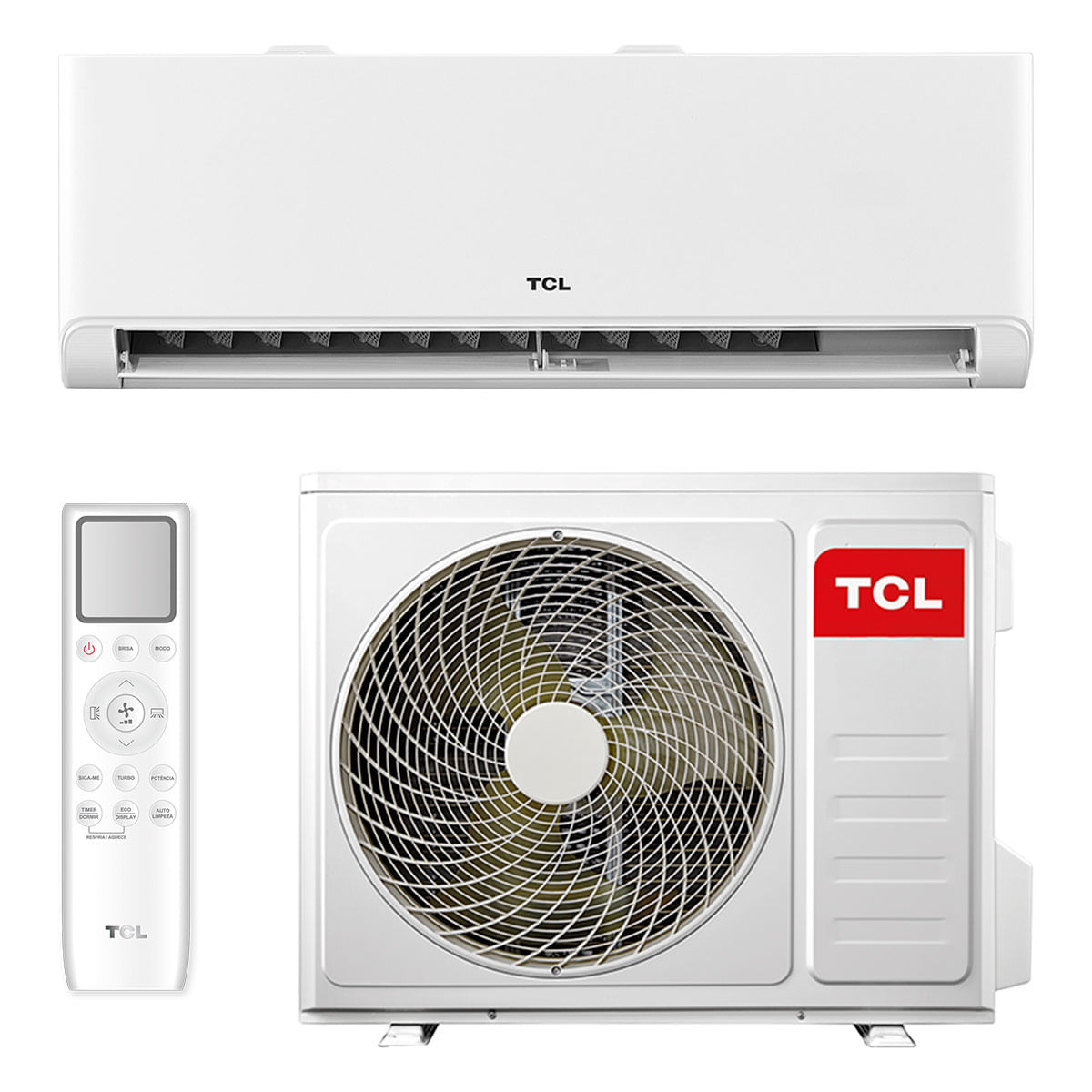 Ar Condicionado TCL Split Inverter 18000 BTUs WiFi Frio Hi Função Brisa TAC-18CTG2X-INV